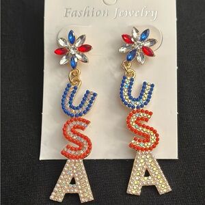 USA earrings